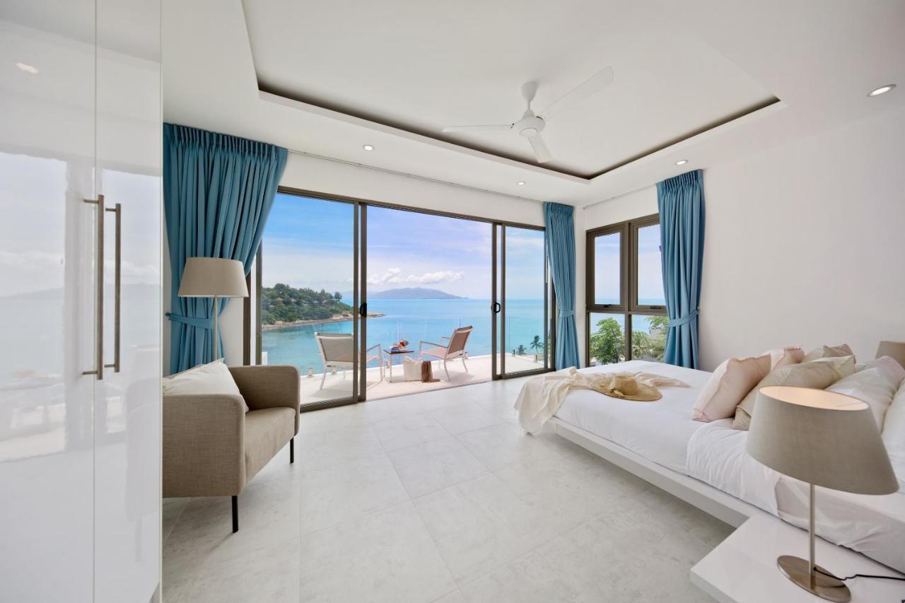 Beachside Villa - B18 - At Bayside Luxury Villas Samrong Bay Beach, 4 Bed 5 Bath, Sea & Sunset Views, Only 200M Walk To The Beach Choeng Mon Ngoại thất bức ảnh