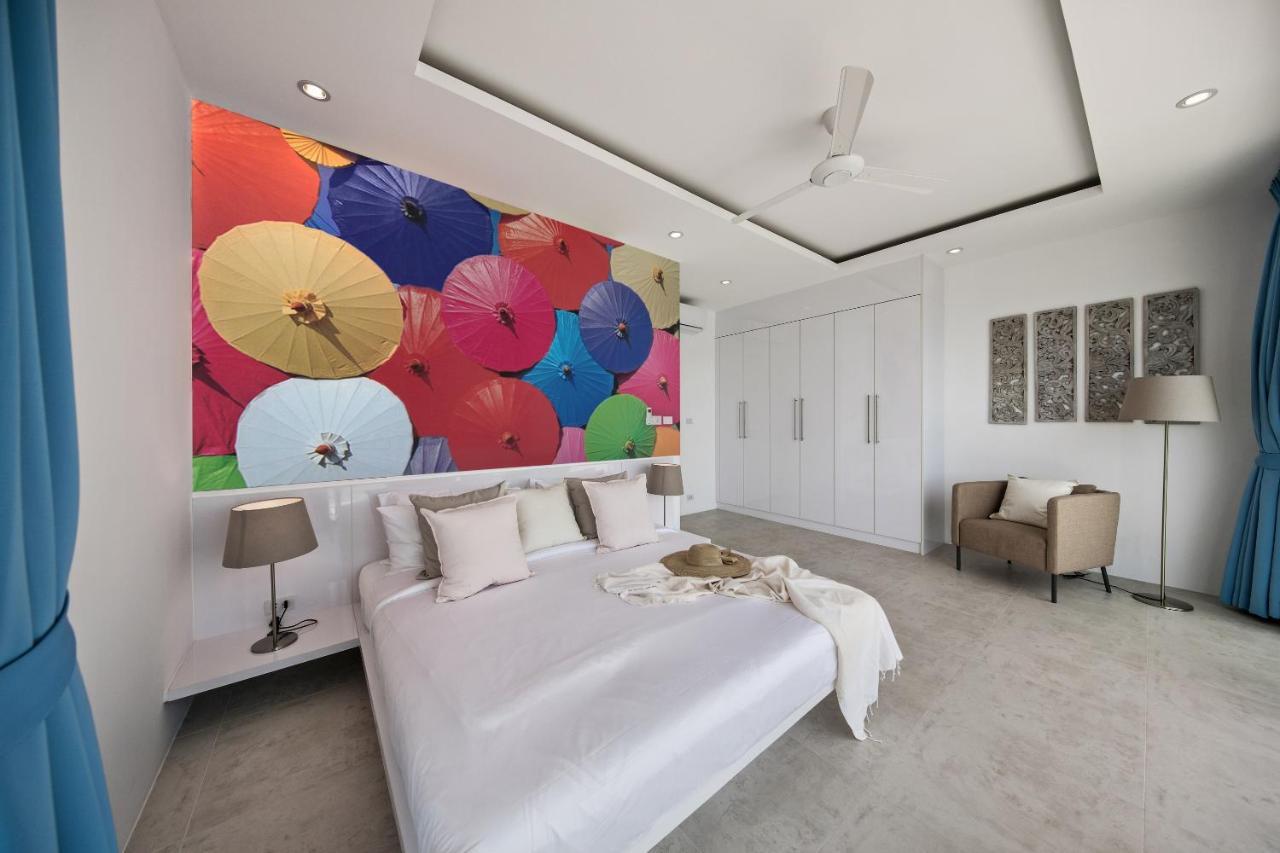 Beachside Villa - B18 - At Bayside Luxury Villas Samrong Bay Beach, 4 Bed 5 Bath, Sea & Sunset Views, Only 200M Walk To The Beach Choeng Mon Ngoại thất bức ảnh