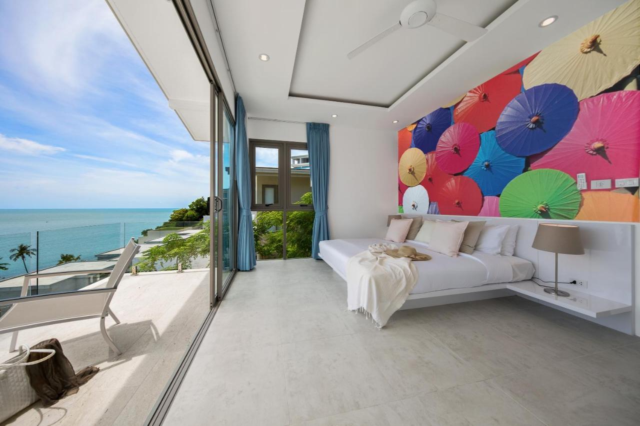 Beachside Villa - B18 - At Bayside Luxury Villas Samrong Bay Beach, 4 Bed 5 Bath, Sea & Sunset Views, Only 200M Walk To The Beach Choeng Mon Ngoại thất bức ảnh