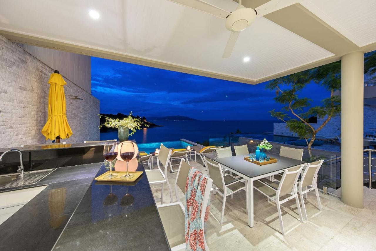 Beachside Villa - B18 - At Bayside Luxury Villas Samrong Bay Beach, 4 Bed 5 Bath, Sea & Sunset Views, Only 200M Walk To The Beach Choeng Mon Ngoại thất bức ảnh