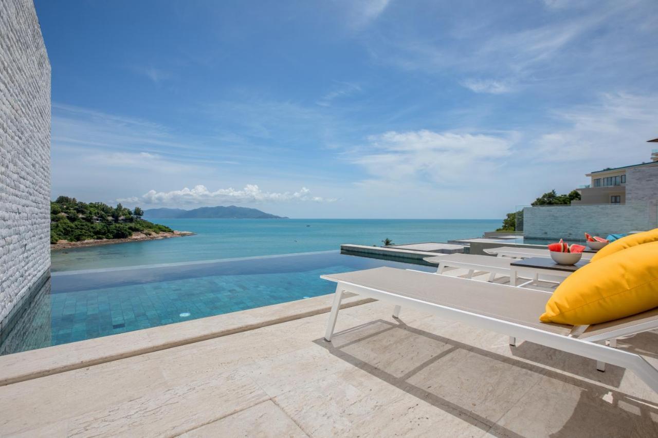 Beachside Villa - B18 - At Bayside Luxury Villas Samrong Bay Beach, 4 Bed 5 Bath, Sea & Sunset Views, Only 200M Walk To The Beach Choeng Mon Ngoại thất bức ảnh