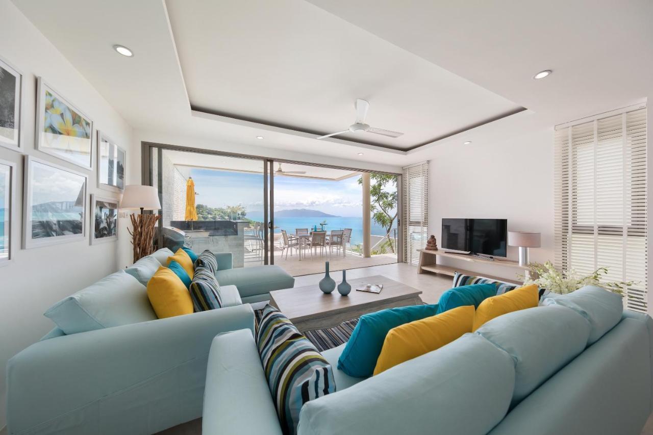 Beachside Villa - B18 - At Bayside Luxury Villas Samrong Bay Beach, 4 Bed 5 Bath, Sea & Sunset Views, Only 200M Walk To The Beach Choeng Mon Ngoại thất bức ảnh