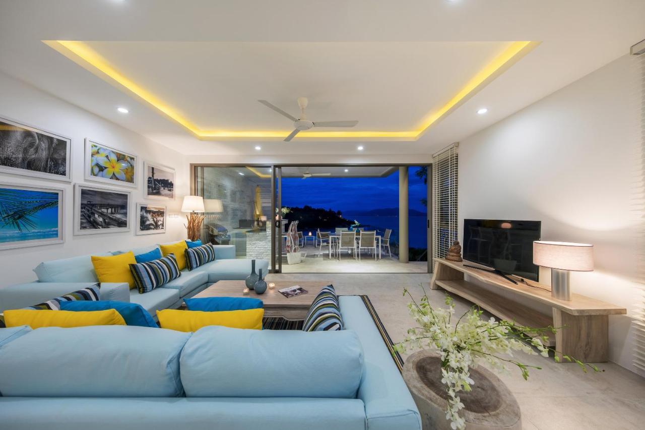 Beachside Villa - B18 - At Bayside Luxury Villas Samrong Bay Beach, 4 Bed 5 Bath, Sea & Sunset Views, Only 200M Walk To The Beach Choeng Mon Ngoại thất bức ảnh