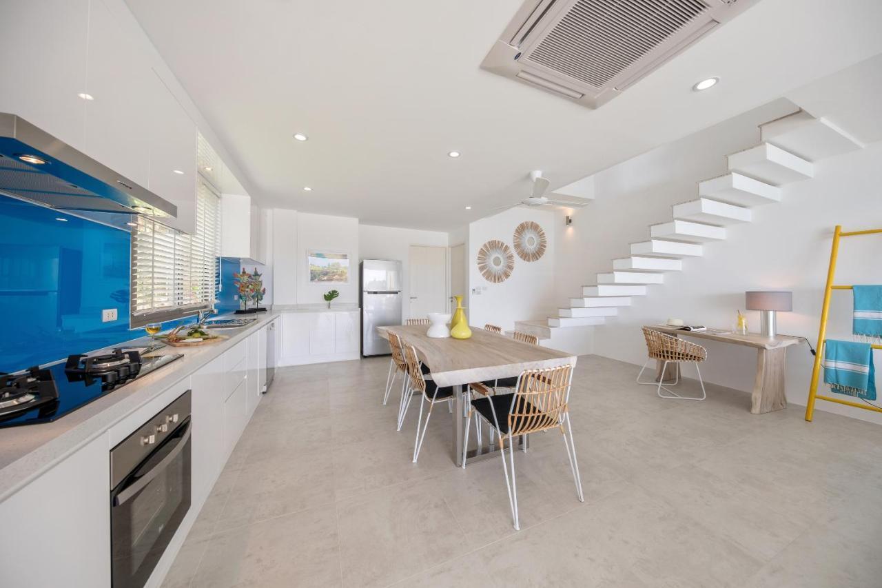 Beachside Villa - B18 - At Bayside Luxury Villas Samrong Bay Beach, 4 Bed 5 Bath, Sea & Sunset Views, Only 200M Walk To The Beach Choeng Mon Ngoại thất bức ảnh