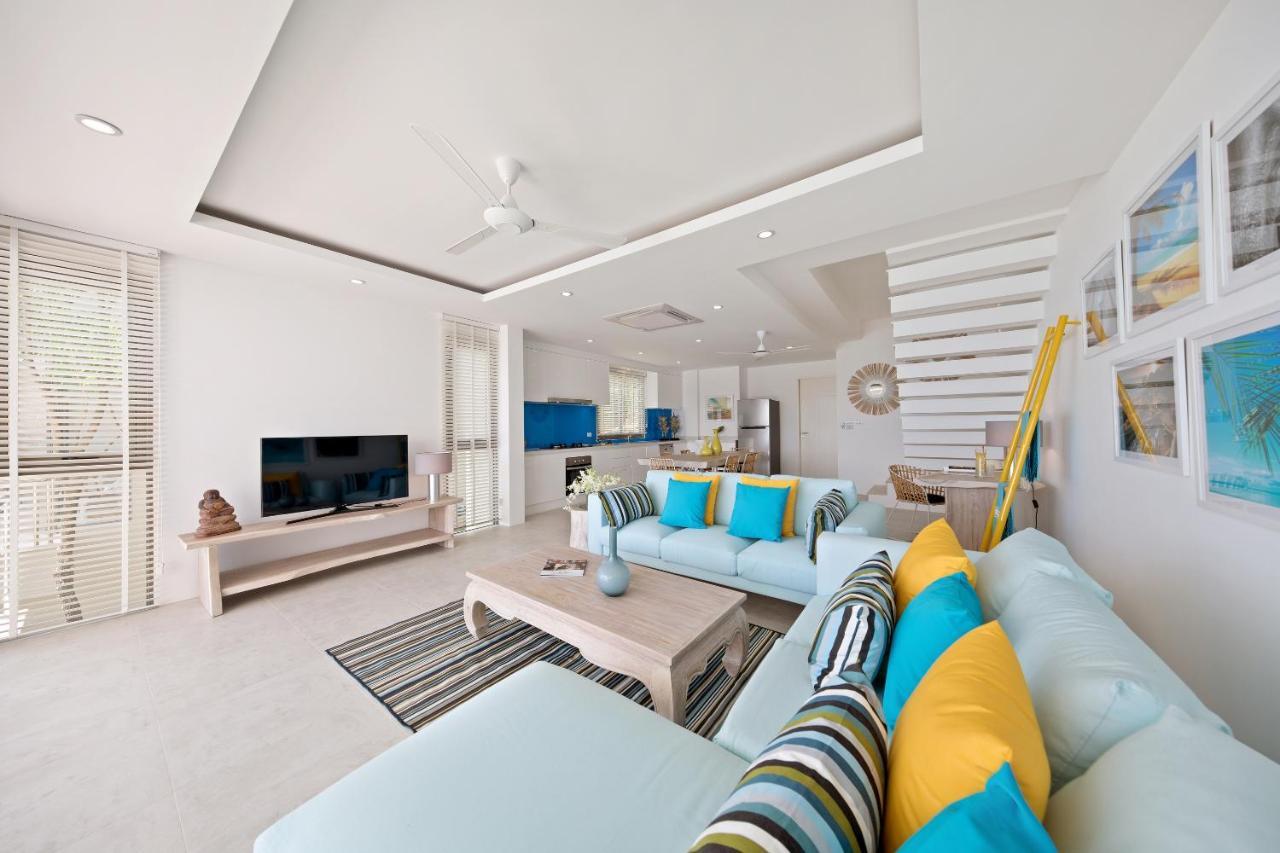 Beachside Villa - B18 - At Bayside Luxury Villas Samrong Bay Beach, 4 Bed 5 Bath, Sea & Sunset Views, Only 200M Walk To The Beach Choeng Mon Ngoại thất bức ảnh